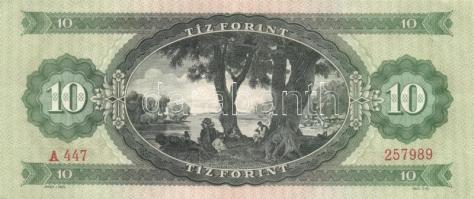 1962. 10Ft (5x) közte egymás utáni sorszámú T:II