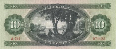 1969. 10Ft (3x)közeli sorszámmal! T:I