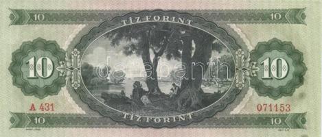 1969. 10Ft (3x)közeli sorszámmal! T:I