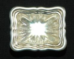 Ezüst (Ag) antik fűszertartó monogrammal /
Silver antique spice holder with monogram 17gr