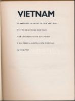 György Máté: Vietnámi képesalbum, angol-francia-német-olasz leírásokkal, Atheneum Nyomda, é.n., aranyozott egészvászon kötésben