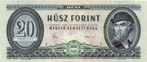 1980. 20Ft (6x) T:I,II