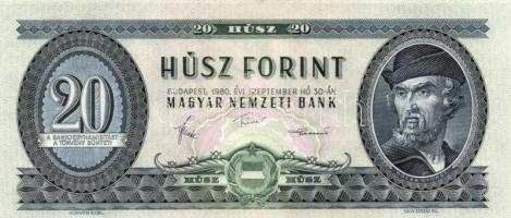 1980. 20Ft (6x) T:I,II