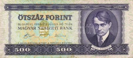 1975. 500Ft + 1990. 500Ft T:III