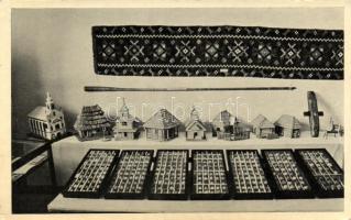 Munkács ethnographic museum, wooden buildings