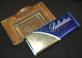 Nagy vegyes bolhapiac tétel: régi telefon, fémdobozok, sámfa, számológép, különleges formájú boros ü...