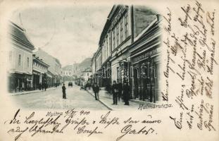 Nyitra Kalmár utca Csernyák vegyeskereskedésével