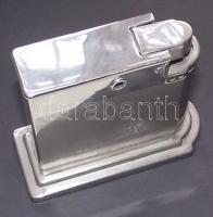 cca 1950 Nagyméretű Rowenta asztali öngyújtó / 
Rowenta table lighter 8x8cm