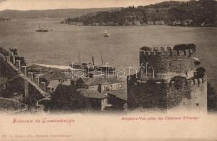 Constantinople castle, and the river Bosphorus (Rb)