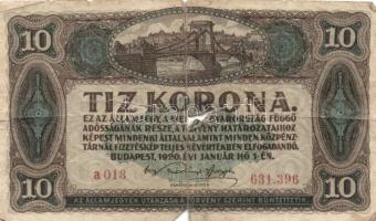 1920. 10K (9x) + 20K (4x) + 1923. 100K (2x) T:II,III,III-