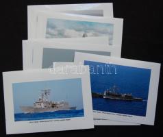 10db klf hadihajókról készült színes modern fotó 10x14cm