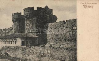 Rhodes fortress, tower (fa)