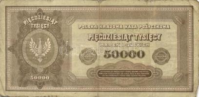 Lengyelország 1919. 5M + 500M + 1000M + 1920. 5000M + 1922. 10.000M (3x) + 50.000M T:III,IV
Poland 1...