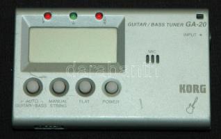 Korg márkájú gitárhangoló / Korg guitar tuner