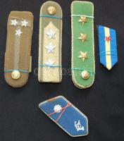 15 pár klf rangjelzésű katonai és renderői vállap