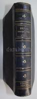 Báró Eötvös József: Gondolatok. Bp., 1886. Ráth Mór. Korabeli aranyozott gerincű félbőr kötésben, ar...
