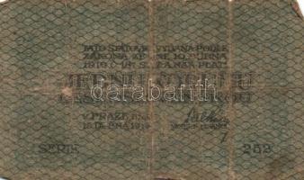 Vegyes bankjegy tétel, összesen 10db közte: Finnország 1916. 1M + Bulgária 1917. 5L T:III,III-
Mixed...