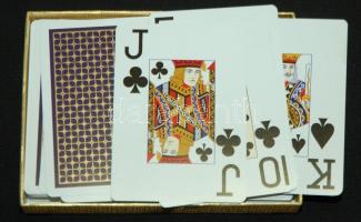 Piatnik plasztik pókerkártya, hiánytalan /
Full set of Piatnik plastic poker cards