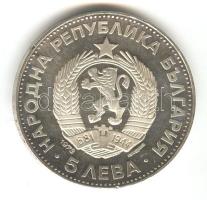 Bulgária 1973. 5L Ag "Vasil Levski" T:exPP Bulgaria 1973. 5 Leva Ag "Vasil Levski" C:exPP