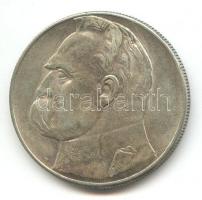 Lengyelország 1937. 10Zl Ag "Jozef Pilsudski" T:2-
Poland 1937. 10 Zlotych Ag "Jozef ...