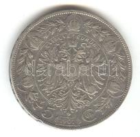 Ausztria 1907. 5K Ag T:3/2- Austria 1907. 5 Corona Ag C:F/VF