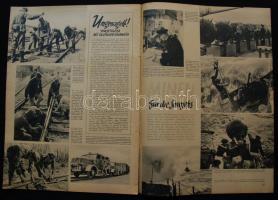 1941 Die Wehrmacht c. nagyalakú képes újság hibátlan állapotban /  1941 Die Wehrmacht magazine in good condition