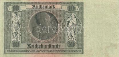 Német 3. Birodalom 1929./1945. 10M (2x) kétféle vízjel! T:II,III
German Third Reich 1929./1945. 10 M...