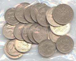 NSZK 1950-1992. 1M (11x) + 50Pf (9x) T:vegyes GFR 1950-1992. 1 Mark (11x) + 50 Pfennig (9x) C:Mixed