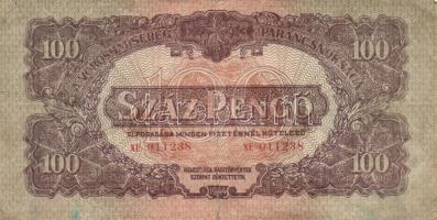 1944. 100P "A Vöröshadsereg Parancsnoksága" (7x) T:III,III-
