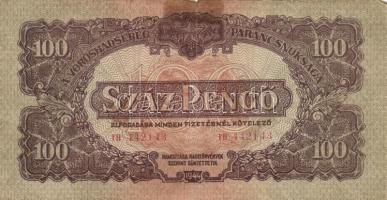 1944. 100P "A Vöröshadsereg Parancsnoksága" (7x) T:III,III-