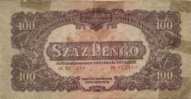 1944. 100P "A Vöröshadsereg Parancsnoksága" (7x) T:III,III-