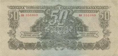 1944. "A Vörörshadsereg Parancsnoksága" 50P T:II+