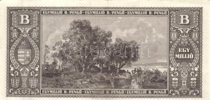 1946. 1.000.000BP (4x) egyikük vágáshibás T:II