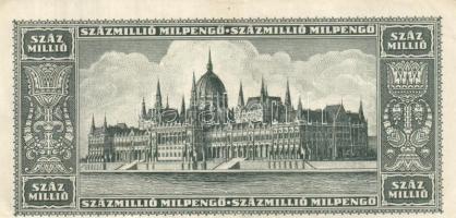 1946. 100.000.000MP látványos nyomat eltolódással T:II