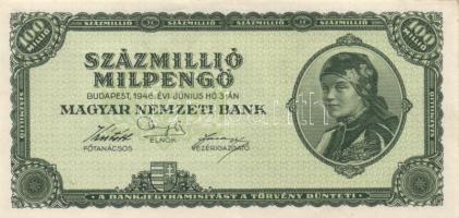 1946. 100.000.000MP (2x) T:I-,II