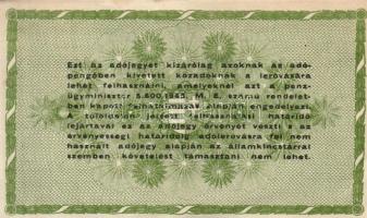 1946. 50.000AP (4x) T:I-,II