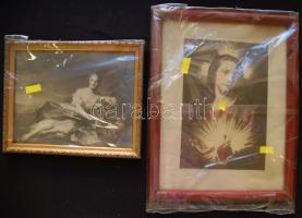 4db klf nyomat, festmény keretben, különböző méretben