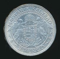 1937. 2P Ag "Madonna" T:2 kis ph