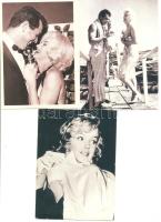 6 db modern, megíratlan Marilyn Monroe képeslap, új állapotban / 6 cards from the Marilyn Monroe Boo...