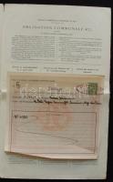 1913. Pesti Magyar Kereskedelmi Bank Községi Kötvénye 10.000K-ról szárazpecséttel