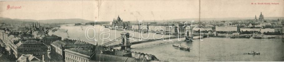 Budapest panoramacard, Divald (fl)