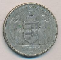 1930. 5P Ag "Horthy jobbra" T:3