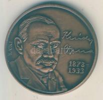 Rajki László (1939-) 1988. "MÉE / Krúdy Gyula" Br emlékérem (d=42mm) T:1-