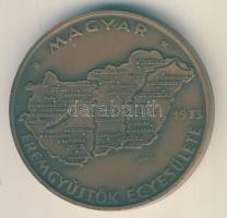 Csúcs Viktória (1934-) 1973. "MÉE - Magyarország" Br emlékérem (d=42mm) T:1-