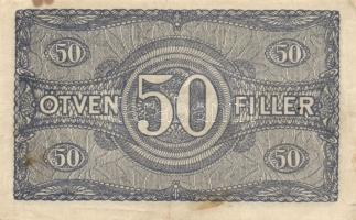 Vegyes bankjegy tétel: 1902-1932. 50f + 50P (2x) + 50K (2x) román felülbélyegzéssel + 100K (2x) + 10...