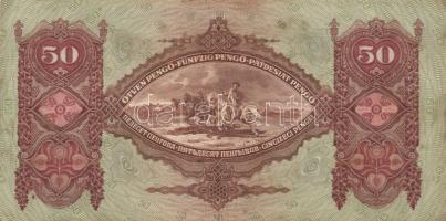 Vegyes bankjegy tétel: 1902-1932. 50f + 50P (2x) + 50K (2x) román felülbélyegzéssel + 100K (2x) + 10...