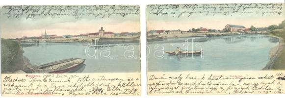 Pancsova panoramacard (in 2 pieces, b)