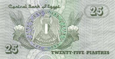 Külföldi bankjegy tétel: Egyiptom 5P, 25P (2x), 1Ł + Indonézia 1984. 100R + Szingapúr 1976. 1$ T:veg...