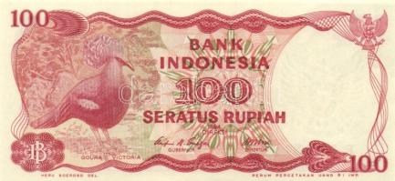 Külföldi bankjegy tétel: Egyiptom 5P, 25P (2x), 1Ł + Indonézia 1984. 100R + Szingapúr 1976. 1$ T:veg...