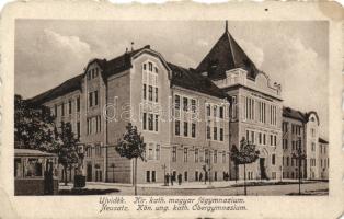 Újvidék Catholic grammar school, tram (EK)